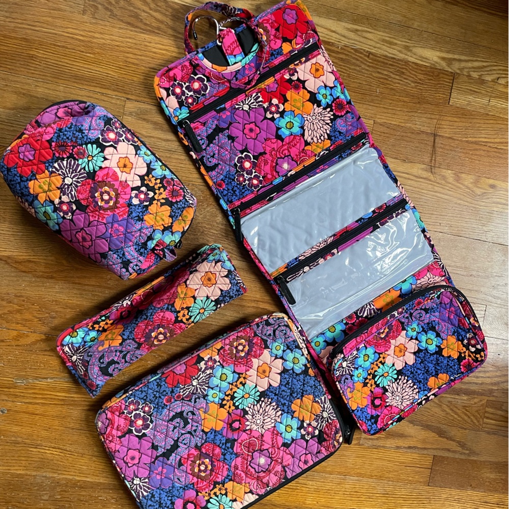 Vera Bradley travel set